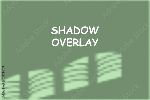 shadow overlay background. windows shadow and ventilation hole backdrop graphic vector design