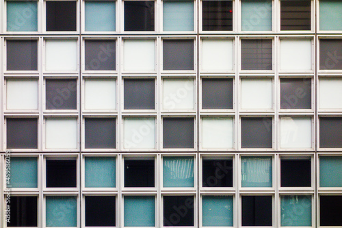 windows of a building