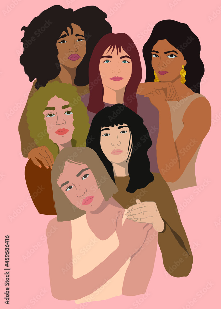 women hug sisterhood women hug sisterhood