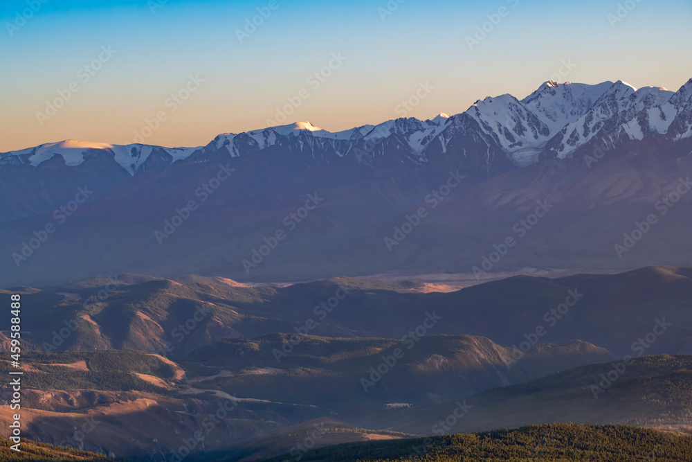 sunrise in the mountains sunrise in the mountains