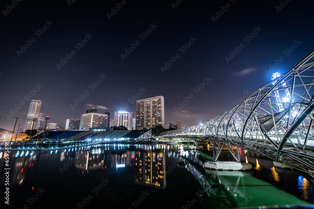 Singapore by Night, Location Marina Bay Singapore by Night, Location Marina Bay