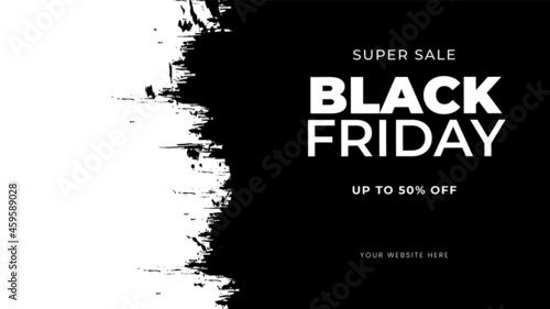 Abstract modern black Friday background