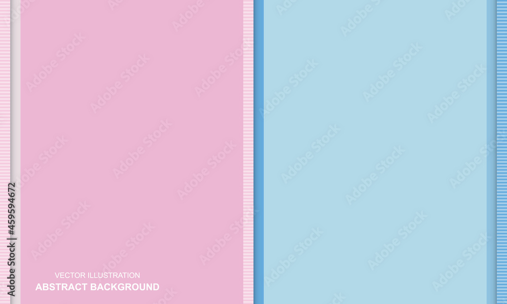 Abstract background blue and pink color sweet