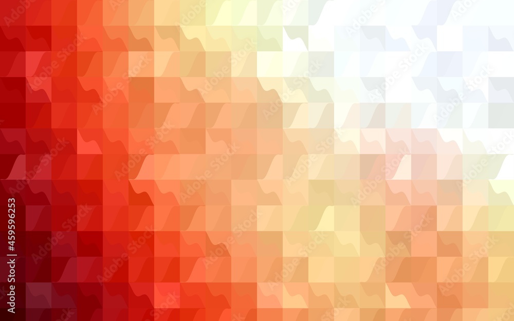 Light Pink, Yellow vector abstract mosaic template. Light Pink, Yellow vector abstract mosaic template.