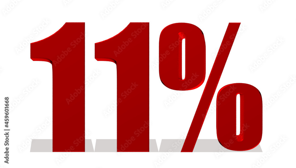 11 Percent off 3d Sign on White Background, Special Offer 11% Discount Tag, Sale Up to 11 Percent Off,big offer, Sale, Special Offer Label, Sticker, Tag, Banner, Advertising, offer Icon 11 Percent off 3d Sign on White Background, Special Offer 11% Discount Tag, Sale Up to 11 Percent Off,big offer, Sale, Special Offer Label, Sticker, Tag, Banner, Advertising, offer Icon
