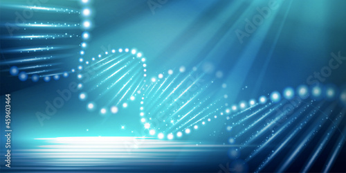 Neon helix structure design