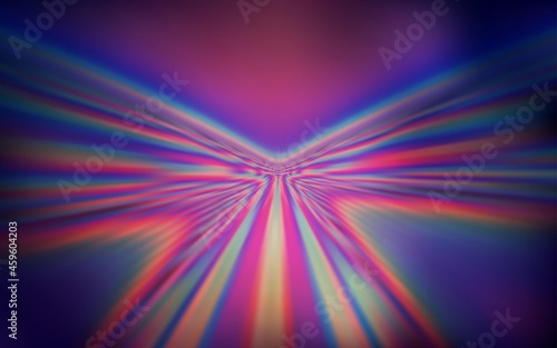 Dark Purple vector backdrop with bent lines.