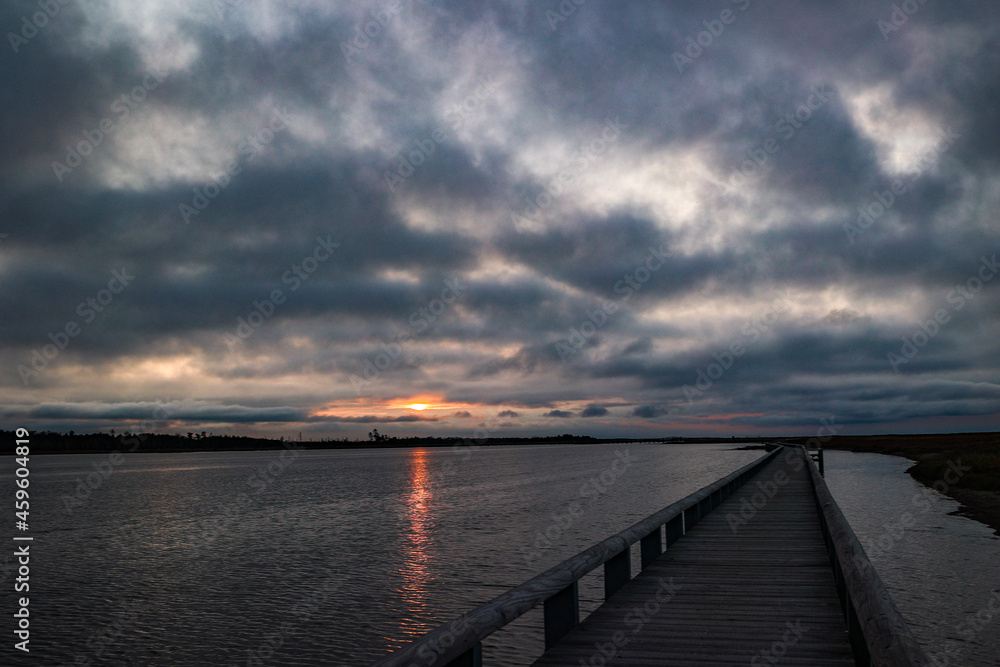 北海道　春国岱　木道