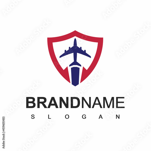 Secure Travel Logo Template