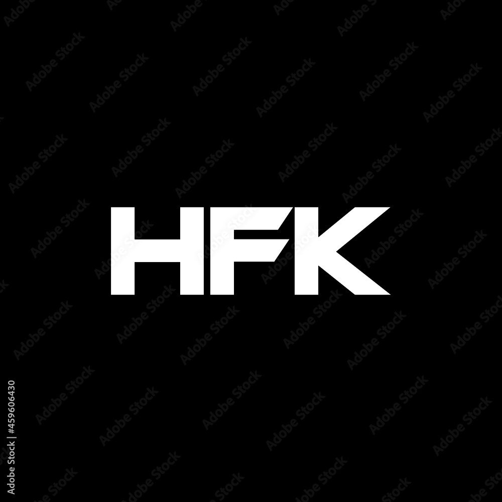 HFK letter logo design with black background in illustrator, vector logo modern alphabet font overlap style. calligraphy designs for logo, Poster, Invitation, etc. HFK letter logo design with black background in illustrator, vector logo modern alphabet font overlap style. calligraphy designs for logo, Poster, Invitation, etc.