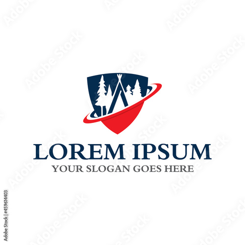 Free Download camping logo , adventure logo vector - GFXLoad