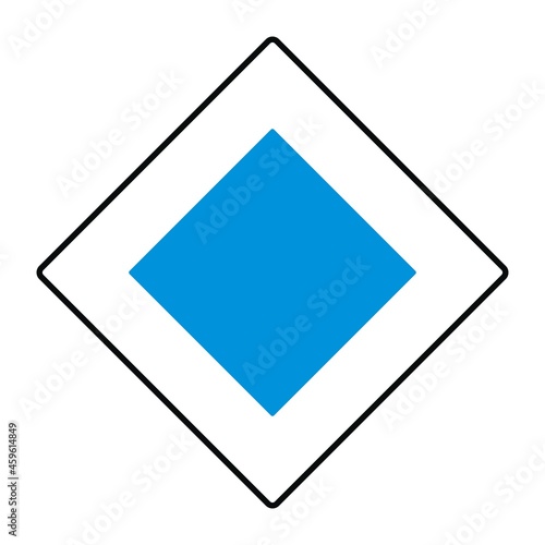 Train sign, shunting prohibited, vector icon, shift disabled, railroad sign