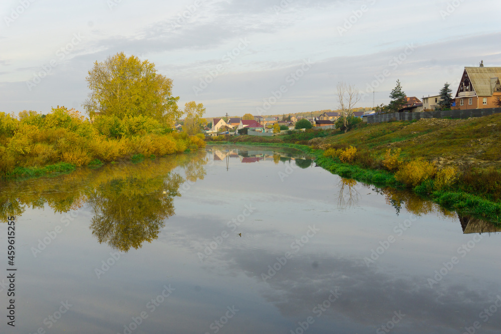 Fototapeta premium autumn village