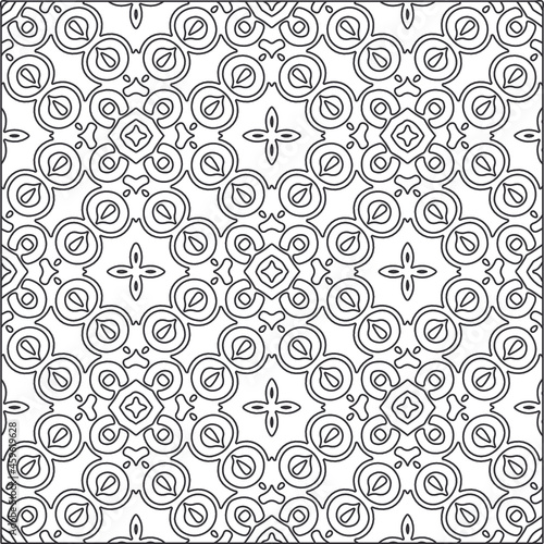 Design monochrome grating pattern,black and white patterns.Repeating geometric tiles from stripe elements. black ornament.