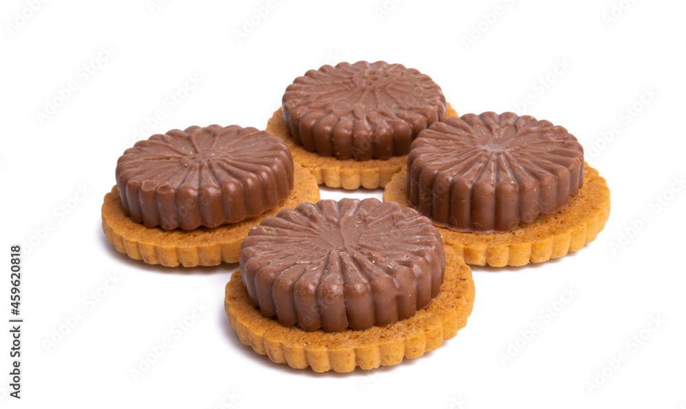 cookies with chocolate isolated cookies with chocolate isolated