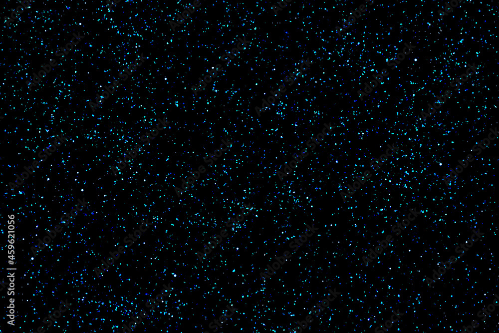Dark blue sky with stars.  Starry night sky background.  Galaxy space background. 