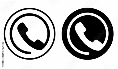 Contact icon. Vector illustration EPS10