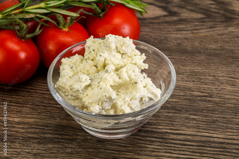 Soft cream cheese with herbs Soft cream cheese with herbs