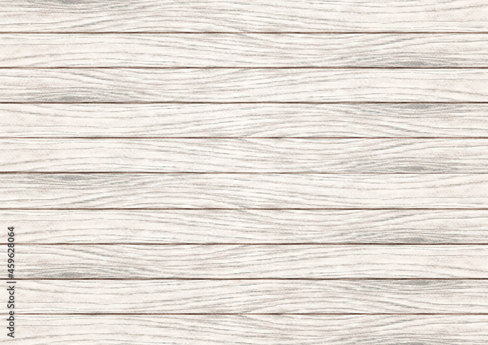 木目 木 木製 ナチュラル　背景 白　水彩 イラスト