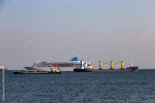 Photos Ships in Marmara sea. Turkey
