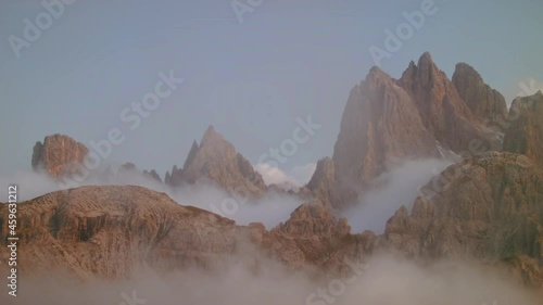 Italian Dolomites Sunset Timelapse