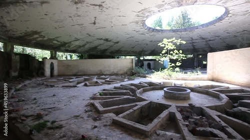 abandoned sanatorium of the ussr photo