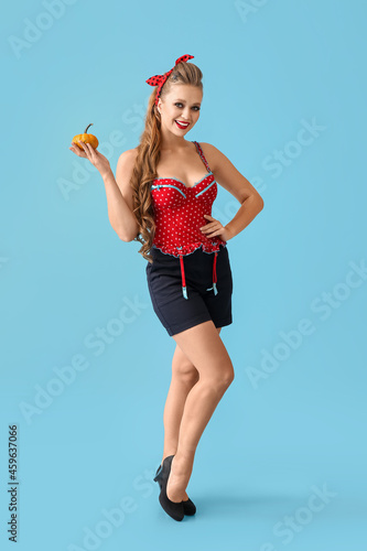 Sexy young woman with Hallo...