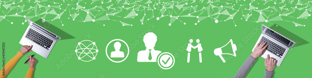 Concept of headhunter Concept of headhunter