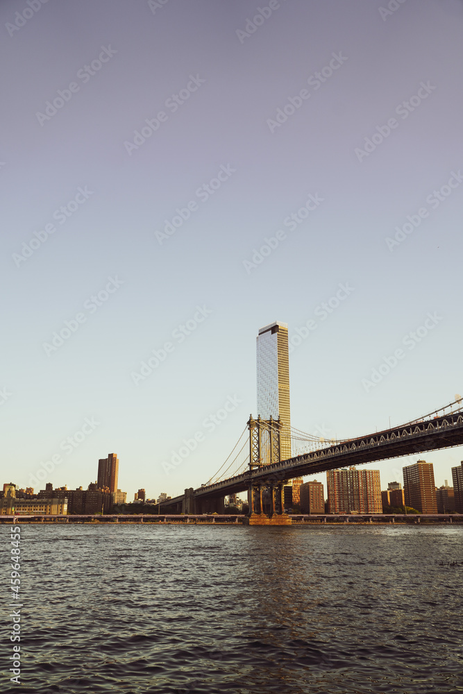 Brooklin Bridge, NYC. NEW YORK CITY - UNITED STATES 
