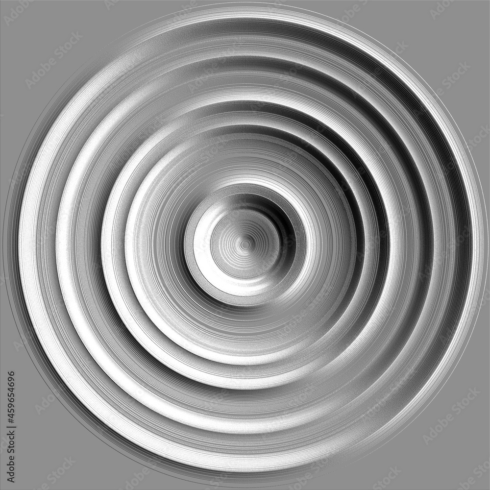 Embossed circles - background 3d illustration. Embossed circles - background 3d illustration.