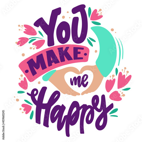 Slika na platnu You make me happy