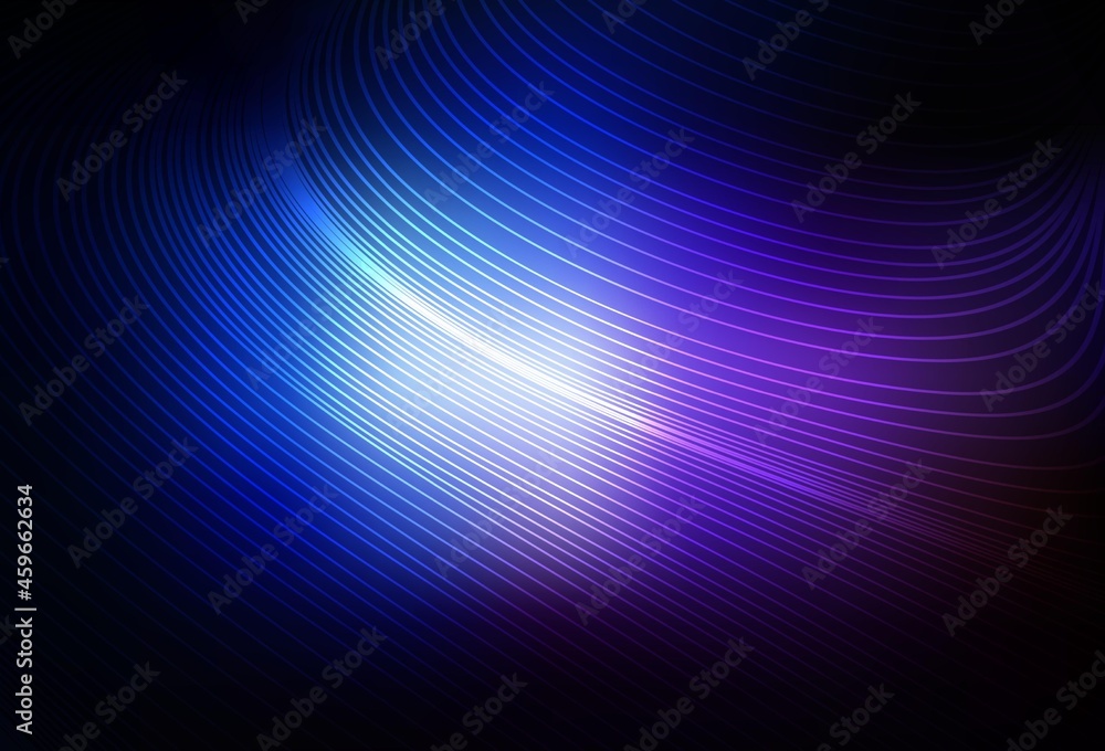 Dark Pink, Blue vector background with stright stripes.