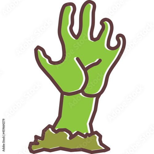 Zombie Hand Icon