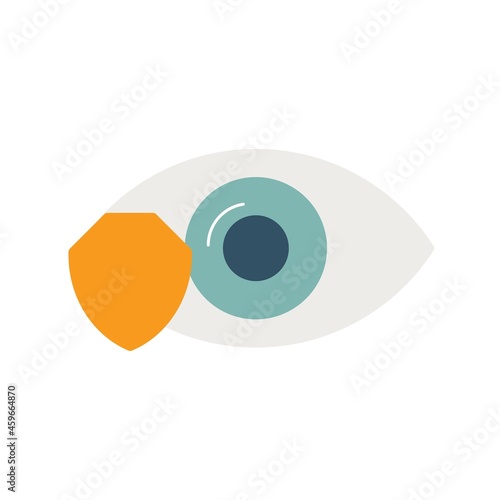  Eye Protection Vector Flat Icon Design