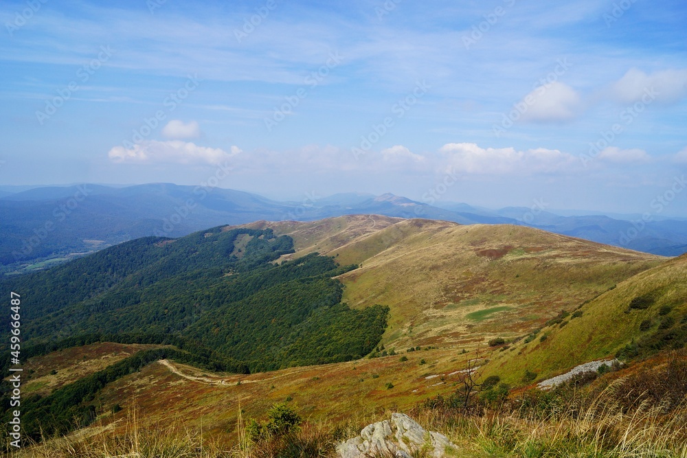 Autumn in a mountains