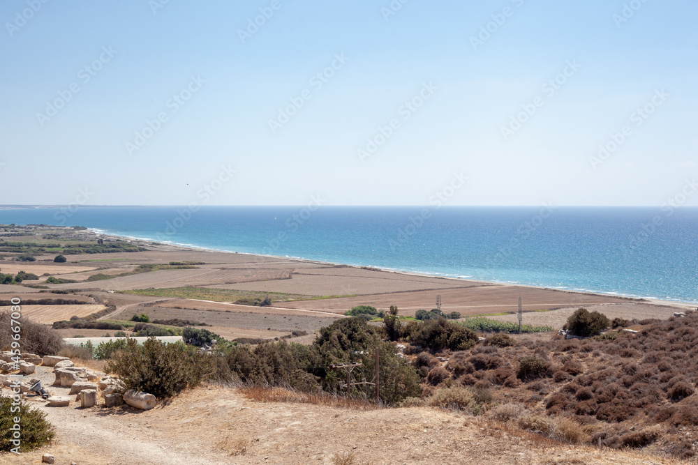 scenery from the Kourion theater