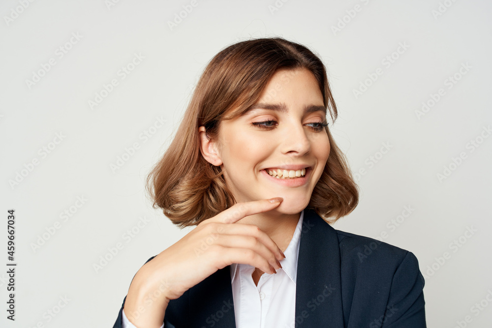 woman posing office work Lifestyle isolated background woman posing office work Lifestyle isolated background