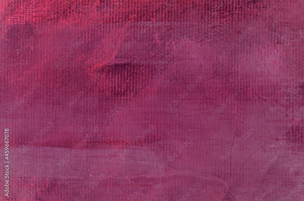 Magenta colored abstract painting background - obrazy, fototapety, plakaty 