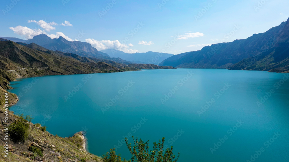 Irganay lake in Dagestan