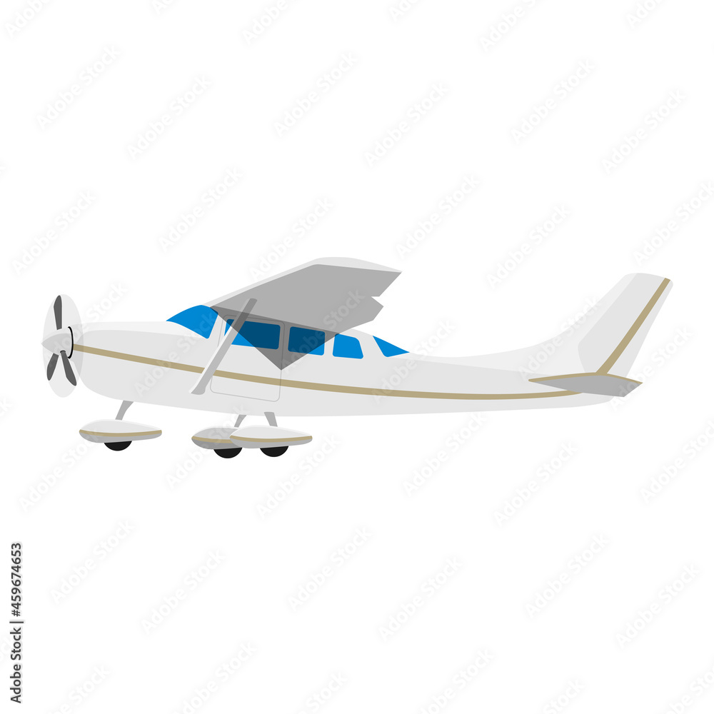 Small single engine airplane cessna Small single engine airplane cessna