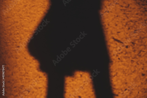 Skirt in the shadow of a light photo