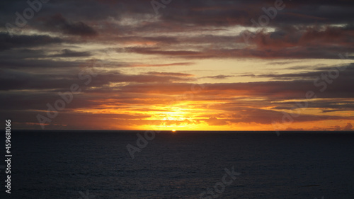 Sunset over the ocean at Kalbarri National Park in Western Australia. © Christopher