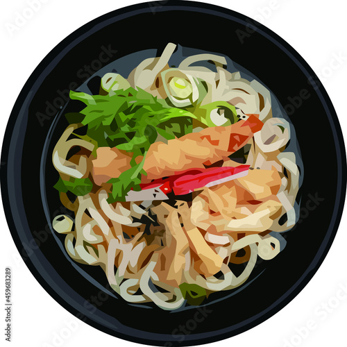 Udon noodles