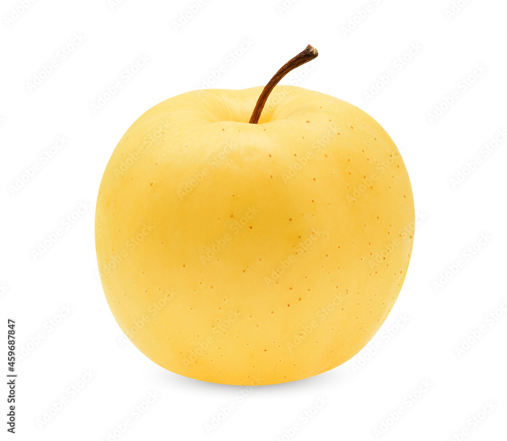 Yellow Apple isolated on white background Yellow Apple isolated on white background