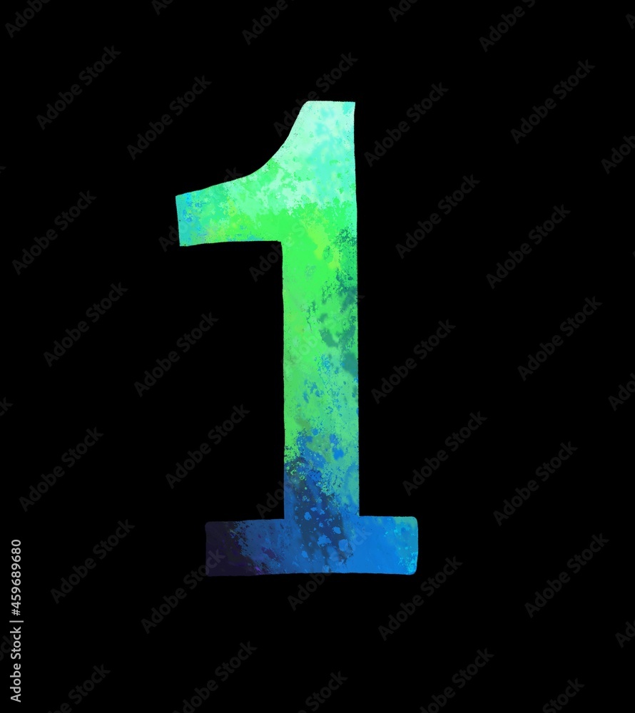 number 1 engraved on a painted abstract surface. painted illustration of a single number. a collection of element numbers. number 1 engraved on a painted abstract surface. painted illustration of a single number. a collection of element numbers.