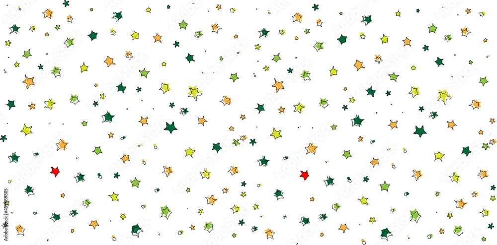 background, pattern. children's pattern for clothing. stars on a white background