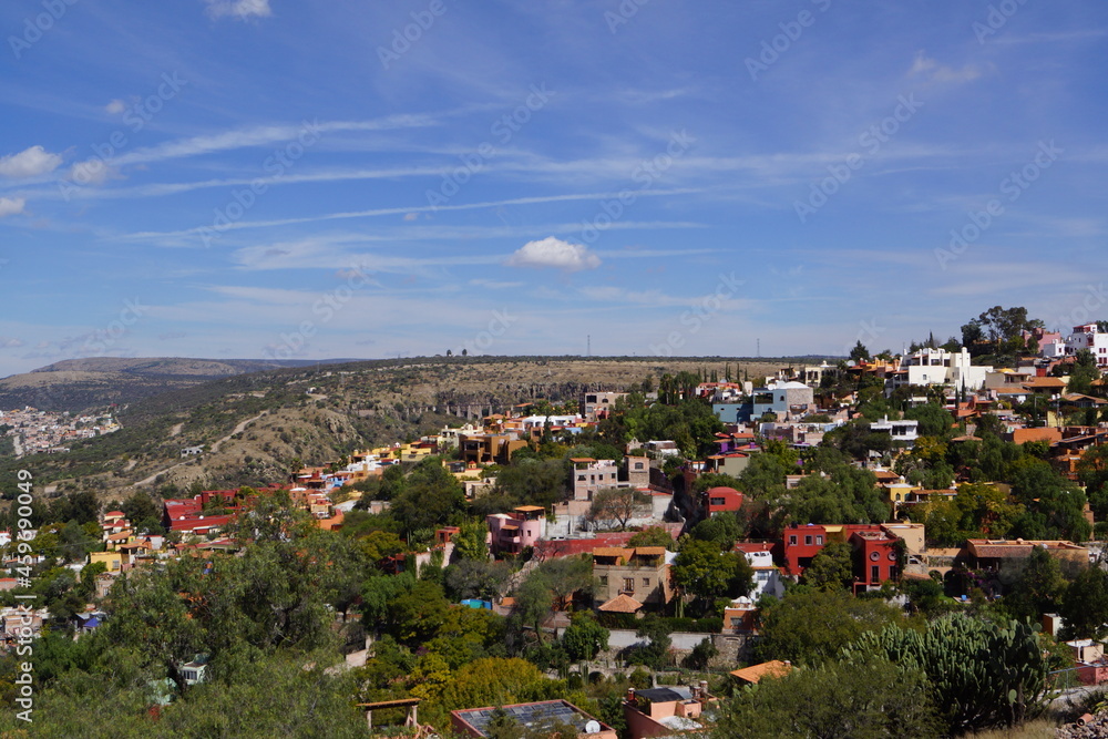 メキシコ・サンミゲルデアジェンデの丘