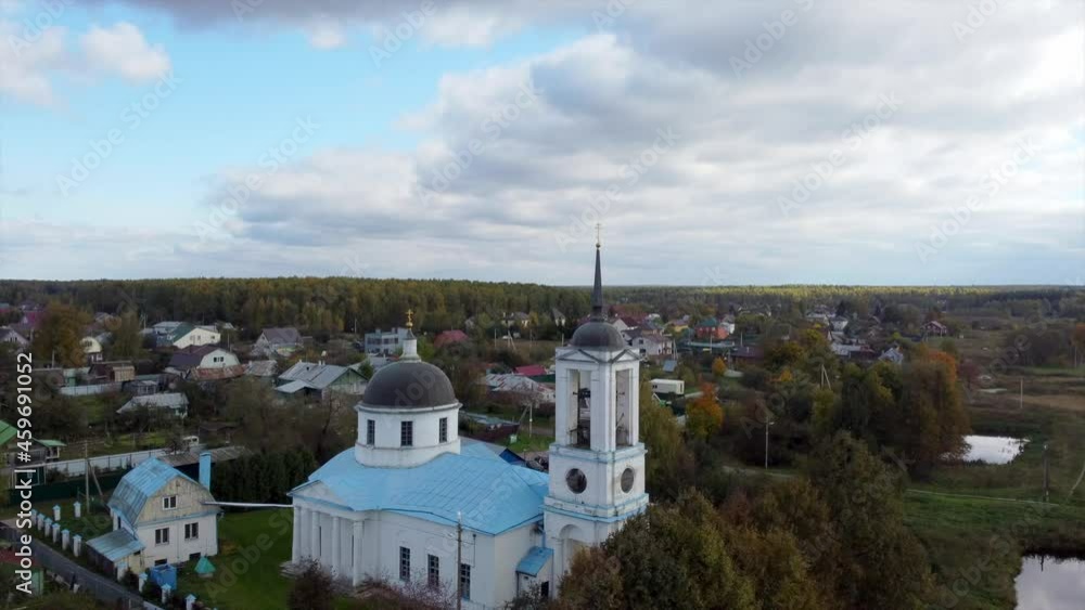 Old russian church XVII century in Moscow region Old russian church XVII century in Moscow region