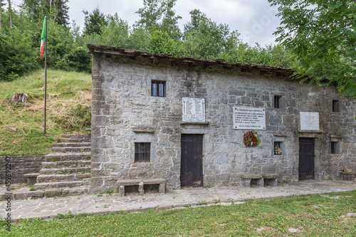 PORZUS, ITALY - August 16 2021 Malghe di Porzus