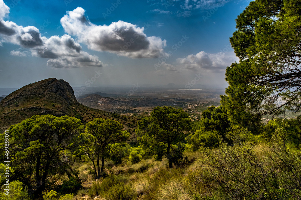 Ascent to the mountain of Cabeçó d'or, in Alicante, Spain Ascent to the mountain of Cabeçó d'or, in Alicante, Spain